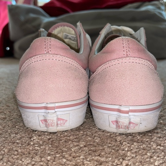 Light Pink Old School Vans - Picture 4 of 6